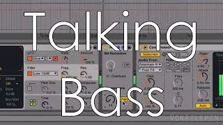 How to turn a Wobble into a Talking Bass with Live | Tutorial