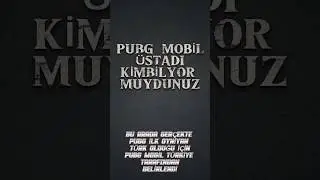 PUBG MOBİLİN ÜSTADI KİMDİR BİLİYORMUYDUNUZ PEKİ CEM CEYHAN TANIYOMUYDUNUZ NAMI DEĞER KOZMİK KARINCA