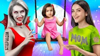 Moja Macocha - Wampir! Kto jest Najlepszą MAMĄ? Moja Córka Zaginęła!