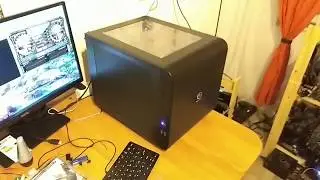 GTX 1070 MSI GAMING X в корпусе Thermaltake core V21 майнинг