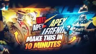 How to Make Apex Legend Thumbnails in 10 Mins | Beginner Friendly Tutorial | Photoshop | Hindi