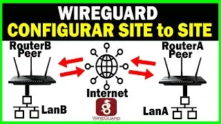 ▷ CONFIGURAR WIREGUARD Site-to-Site VPN ◁