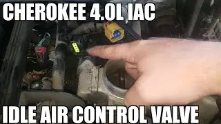 Idle Air Control Valve 2004 Jeep Grand Cherokee 6 cylinder - How to