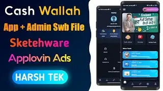 Earnings app swb files in Sketchware, Sketchware earnings app, Sketchware spin, refer and earn, task