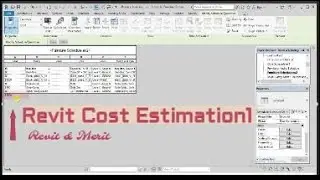 video33part1- Revit cost schedule