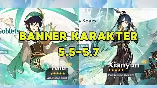 Genshin Impact 5.5 - 5.7: Rerun Venti, Karakter Baru