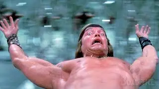 Schwarzy VS the Wizard of Mirrors | FIGHT SCENE | Conan The Destroyer | CLIP