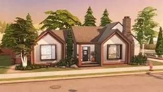 The Sims 4 One Story Small Family Home No CC