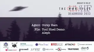 Tool Shed Demo: Aleph | Corey Ham | WWHF 2023