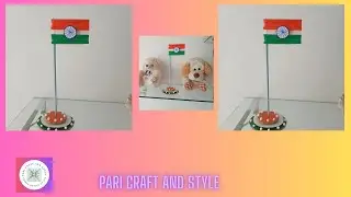 Flag crafting l Indian flag crafting l Independence day crafting l Unique Flag making for kids