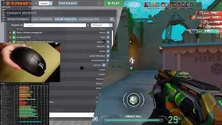 day 166 of 10 mins of kovaaks: testing the Zaopin Z11 + val deathmatch