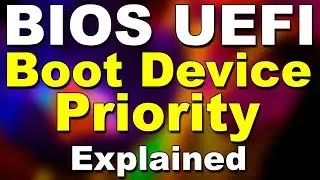 BIOS & UEFI Boot Device Priority (Hindi) | Kshitij Kumar