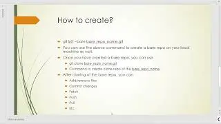Host GIT Repository on Local Machine with git init --bare #3.1
