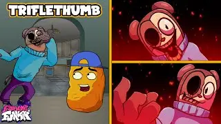 FNF: TRIFLETHUMB // Good Fanmade Animation Cutscene // Singing Nugget █ Friday Night Funkin' █