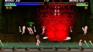 Mortal Kombat 3 Ultimate Fatality Demonstration