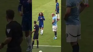 Haaland revenge on cucurella 😯