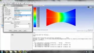 Cornell FLUENT- Compressible Flow in a Nozzle- Results