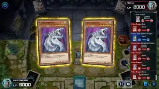Super Galactic Cybernetic Draconic Warfare! Galaxy-Eyes vs Cyber Dragons |Yugioh Master Duel
