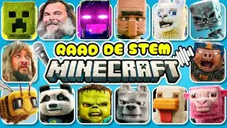 MINECRAFT DE FILM QUIZ 🔥⛏️💎 Raad de Personages aan de Hand van Hun Stem 🔊