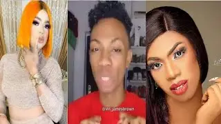 BOBRISKY THREATENS AND FIGHT JAMES BROWN OVER CROSSDRESSING AS INSTAGRAM SUSPEND JAMES BROWN ACCOUNT