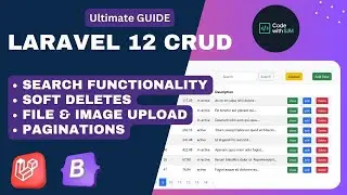 Laravel 12: Epic CRUD Tutorial on Image Upload, Search, Soft Deletes & Validation!