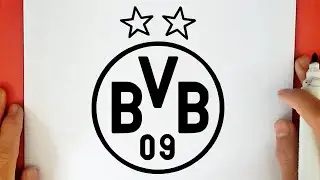 COMO DESENHAR O ESCUDO DO BORUSSIA DORTMUND