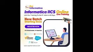 Informatica intelligent cloud services | IICS | IICS Training for beginners |  Raj Informatica