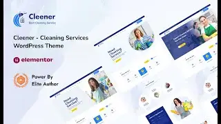 Transform Your Cleaning Business with Cleener – The Ultimate WordPress Theme! 🧼