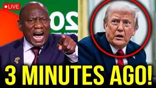South Africa STRIKES BACK! Fiery Response to U.S. G20 Boycott Sends Shockwaves Worldwide!