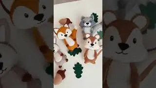 Замечательные игрушки из фетра своими руками / игрушки из фетра