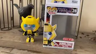 Transformers bumblebee Funko pop target exclusive vinyl figure