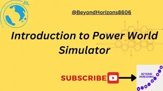 Real Time |One Line Diagram | Power World Simulator| Simulation |Electrical #beyondhorizons #shorts