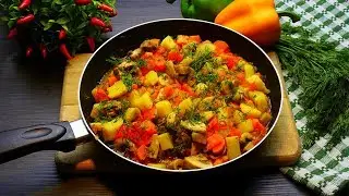 ПОСТНОЕ ОВОЩНОЕ РАГУ | БЮДЖЕТНЫЙ РЕЦЕПТ