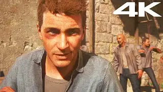 Uncharted 4 Mission 2: Epic Tower Climb & Prison Escape | 4K Gameplay