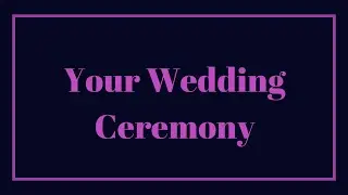 Magnight Entertainment - Your Wedding Ceremony - "Behind the Magic"