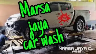 Marsa jaya car wash#steammobil#triton#mitsubishi