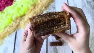 Советское мыло Банное|ASMR soap