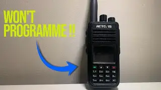 Retevis Ra89 Programming Issues