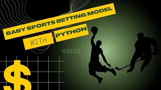 Baby Sports Betting ML Model #python  #sports #sportsbetting