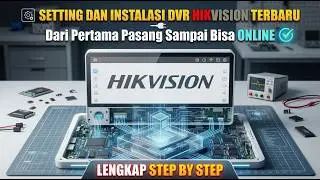 Cara Setting DVR CCTV HIKVISION TIPE TERBARU Dari Awal Sampai Bisa Pakai Online