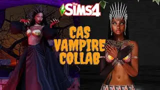 ✨SIMS 4 CAS VAMPIRE✨ | COLLAB W/ 
