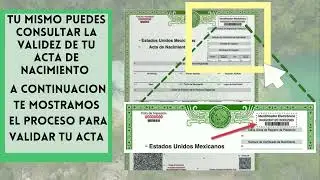 ¿Sabes como validar tu acta mediante el identificador electronico
