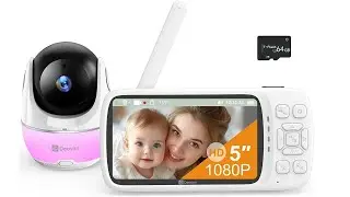 Deason Baby Monitor with Camera and Audio - The World's First Baby Monitor Support Early Education