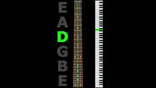 Guitar Tuner | Vertical Mobile Phone/Tablet Version