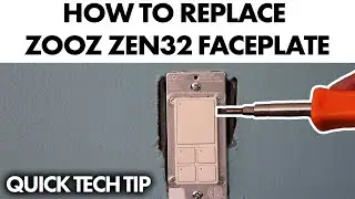 How To Replace Zooz ZEN32 Scene Controller Button Panel - Quick Tech Tip