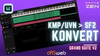 GrandSuite Kullanımı -#4 Diğer formatlardan Ses&Drum Converti