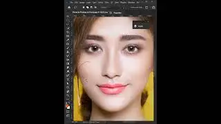 How to Add Blush to The Face in Photoshop | Face Makeup in Photoshop | Face Smooth Editing | Webic