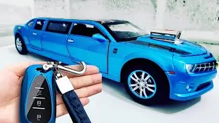 1:32 Chevrolet Camaro Limousine Extended Die-Cast Model Car Unboxing and testing #chevrolet