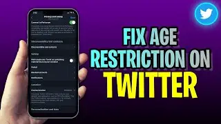 How To FIX Age Restriction On Twitter (2023 Update!)