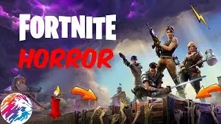 Fortnite. Прохождение Хоррор карты с другом! Куча Монстров!!! Fortnite horror map!
